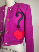 Load image into Gallery viewer, 1990’s | Jayna | Fuchsia Novelry Blazer