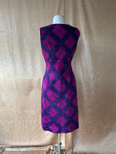 Load image into Gallery viewer, Philosophy di Alberta Ferretti Plaid Faux Fur Dress