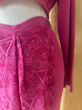 Load image into Gallery viewer, Jean Paul Gaultier Equator Fuchsia Knit Set with Hula Dancer Motif