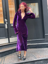Load image into Gallery viewer, 1990’s | Invest in the Original Voyage | Velvet Dress