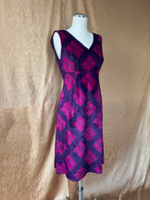 Load image into Gallery viewer, Philosophy di Alberta Ferretti Plaid Faux Fur Dress