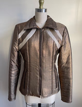 Load image into Gallery viewer, 2003 | Anna Sui | Gold Metallic Ski Jacket