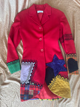 Load image into Gallery viewer, Complice Patchwork Wool Blazer