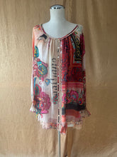 Load image into Gallery viewer, Y2K | John Galliano Sheer Silk Print Blouse