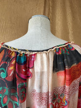 Load image into Gallery viewer, Y2K | John Galliano Sheer Silk Print Blouse