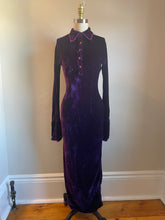 Load image into Gallery viewer, 1990’s | Invest in the Original Voyage | Velvet Dress