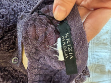 Load image into Gallery viewer, 1990’s | Krizia | Purple Metallic Cardigan