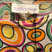 Load image into Gallery viewer, 1990’s | Todd Oldham | Abstract Circle Print Dress