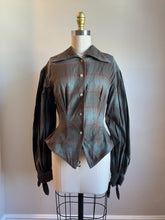 Load image into Gallery viewer, 1990’s | Byron Lars | Mutton Sleeve Button Down