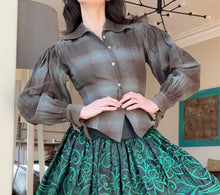 Load image into Gallery viewer, 1990’s | Byron Lars | Mutton Sleeve Button Down