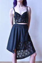 Load image into Gallery viewer, Comme Des Garcons | Asymmetrical Sequin Skirt