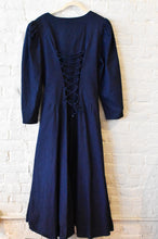 Load image into Gallery viewer, 1990’s | Corset Denim Prairie Dress