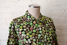 Load image into Gallery viewer, 1980’s | Esprit | Novelty Bead Print Button Down