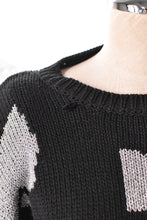 Load image into Gallery viewer, 1990’s | Adrienne Vittadini for Bergdorf Goodman | Playing Card Sweater