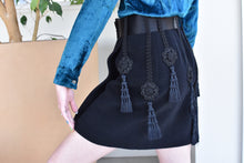 Load image into Gallery viewer, 1990's | Laura Biagiotti | Wool Skirt with Tassels