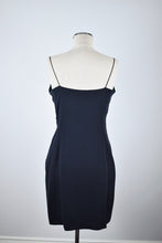 Load image into Gallery viewer, 1990’s | Giorgio Armani | Little Black Dress with Tie Front