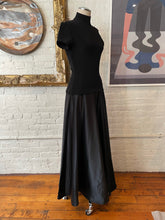 Load image into Gallery viewer, 1990's | Tadashi | Long Black Dress