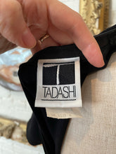 Load image into Gallery viewer, 1990's | Tadashi | Long Black Dress