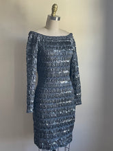 Load image into Gallery viewer, 1990’s | Novespazio | Metallic Ribbon Dress