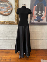 Load image into Gallery viewer, 1990's | Tadashi | Long Black Dress