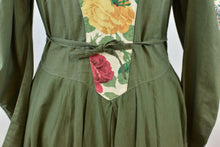 Load image into Gallery viewer, 1990’s | Mutton Sleeve Yoked Waist Dress