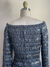 Load image into Gallery viewer, 1990’s | Novespazio | Metallic Ribbon Dress