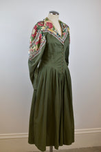 Load image into Gallery viewer, 1990’s | Mutton Sleeve Yoked Waist Dress