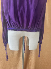 Load image into Gallery viewer, Emanuel Ungaro Paris Violet Suede Tie Front Jacket
