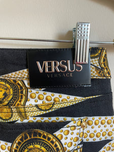Versus Versace | Belt Print Denim