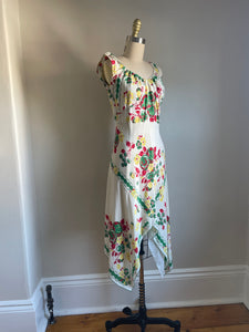 Y2K | Anna Sui | Handkerchief Hem Dress