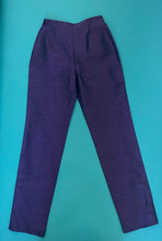 Load image into Gallery viewer, 1990’s | Romeo Gigli | Purple Metallic Pants
