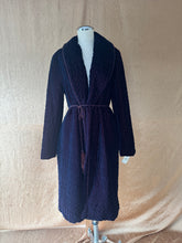 Load image into Gallery viewer, Cynthia Rowley Quilted Velvet Robe Coat
