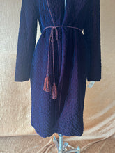 Load image into Gallery viewer, Cynthia Rowley Quilted Velvet Robe Coat
