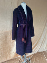 Load image into Gallery viewer, Cynthia Rowley Quilted Velvet Robe Coat
