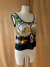 Load image into Gallery viewer, Dolce &amp; Gabbana Sicily Print Tank Top
