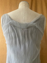 Load image into Gallery viewer, Sharon Brunsher Sheer Mesh Safety Pin Dress
