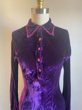 Load image into Gallery viewer, 1990’s | Invest in the Original Voyage | Velvet Dress
