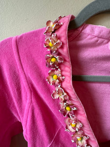 1990’s | Voyage Invest in the Original | Pink Floral Cardigan