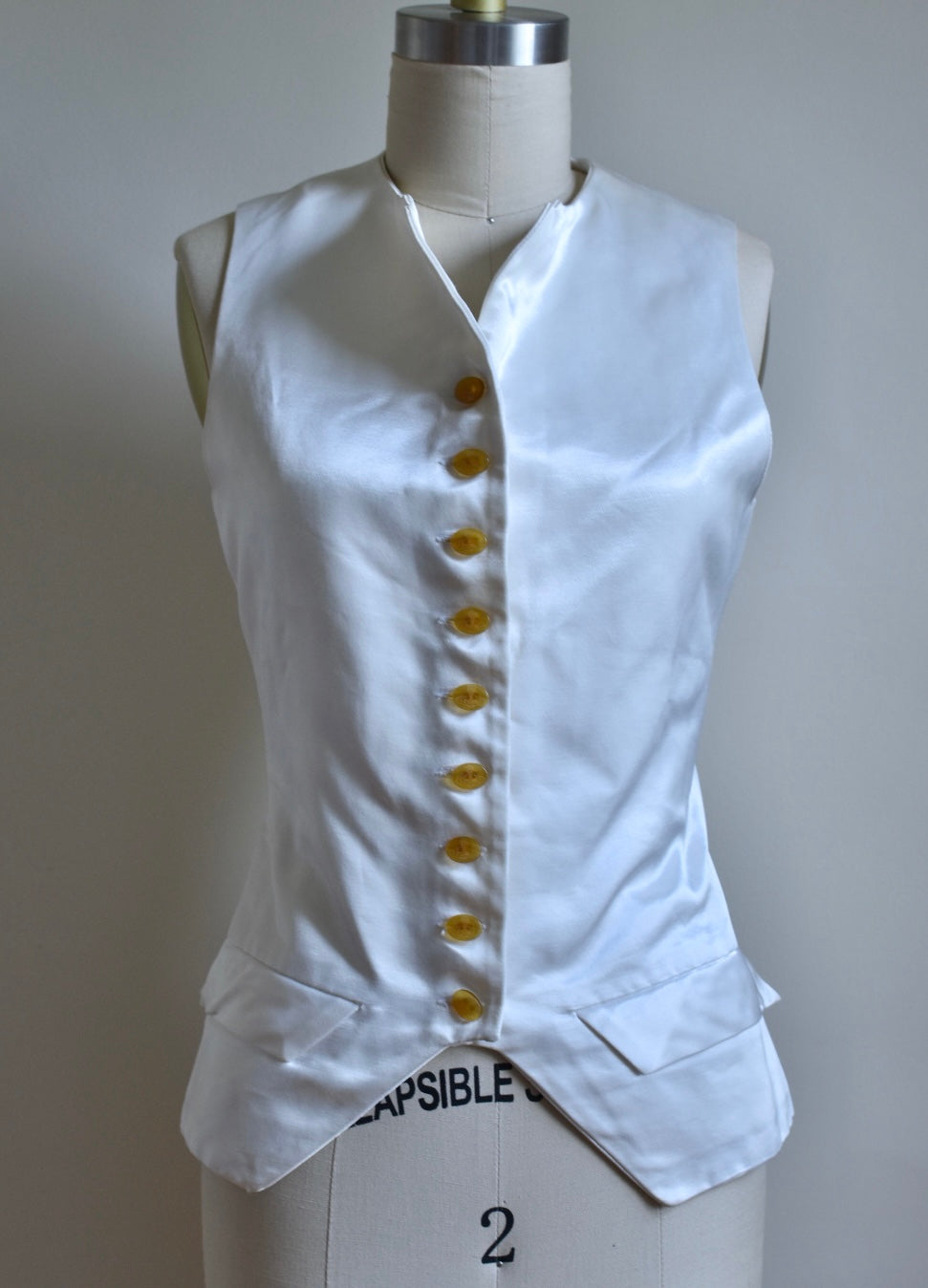 Vivienne Westwood | White Satin Waistcoat