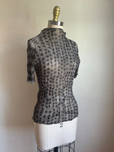 Load image into Gallery viewer, Issey Miyake | Pleated Polka Dot Top
