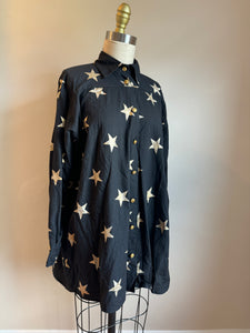 1990’s | Bill Blass | Gold Star Button Down