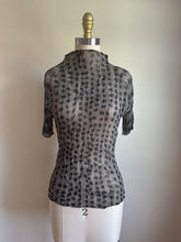 Load image into Gallery viewer, Issey Miyake | Pleated Polka Dot Top
