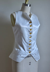 Vivienne Westwood | White Satin Waistcoat