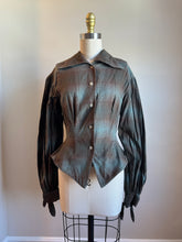 Load image into Gallery viewer, 1990’s | Byron Lars | Mutton Sleeve Button Down
