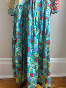 1990’s | Jeanne Marc | Cotton Floral Dress