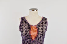 Load image into Gallery viewer, 1990’s | Voyage | Burnout Velvet Sleeveless Top
