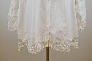 1990’s | Judy Hornby | Oversized Lace Top
