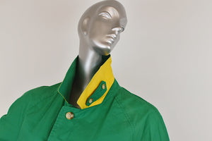 1990’s | Polo Ralph Lauren | Green Trench Coat