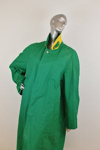 1990’s | Polo Ralph Lauren | Green Trench Coat