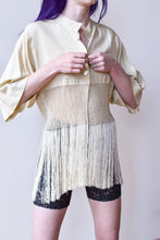 Load image into Gallery viewer, 1990&#39;s | Victorio &amp; Lucchino | Fringe Blouse

